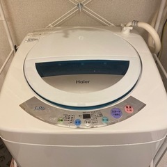 2010年製造　ハイアール　洗濯機
