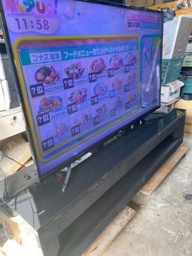 MAXZEN 液晶テレビ JU55SK04 55型 テレビ台 SONY RHT-G1550 セット