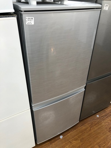 2ドア冷蔵庫　SHARP SJ-D14C-S  2017年製
