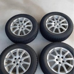 スタッドレスタイヤ　アルミホイールセット　195/65R