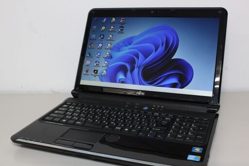 【中古良品】富士通 /LIFEBOOK〈AH550/3B〉Win11/Intel Core i3-370M/HDD750GB/メモリ8GB ④