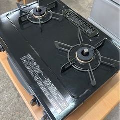 お引取り限定 美品 20年製 Rinnai リンナイ LPガス用コンロ 2口ガステーブル RT34NJH 