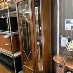 6-5 飾り棚 照明付【引取限定・現状渡し】カグマニア