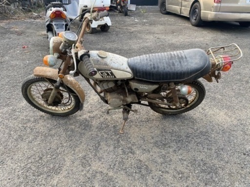 ヤマハ　GT80 ミニトレ　レストアベース　部品取り　374 ヤマハ GT80 ミニトレ レストアベース 部品取り 374