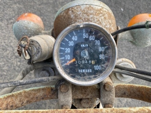 ヤマハ GT80 ミニトレ レストアベース 部品取り 374