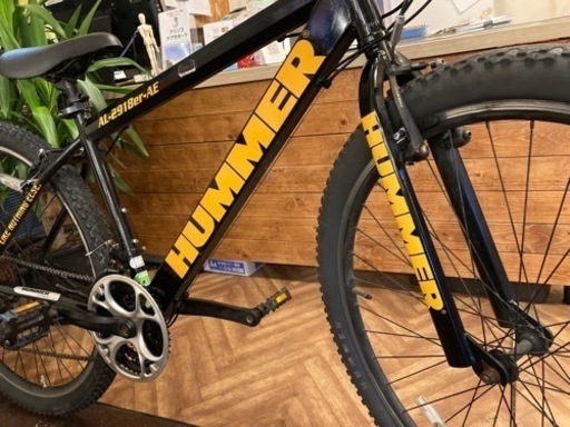 ☆HUMMER/ハマー☆自転車 変速18段 AL-2918er-AE 29インチ イエロー