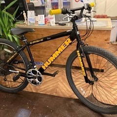 HUMMER AL-2918er-AE】18段変速 29インチマウンテンバイク ブラック
