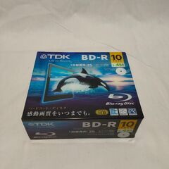 TDK製　BD-Rメディア　10枚入り　※未開封