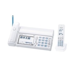 新品未使用　未開封　パナソニック KX-PZ710DL-W デジタルコードレス普通紙FAX 「おたっくす」 （子機1台付き） ホワイト　値引き要相談可