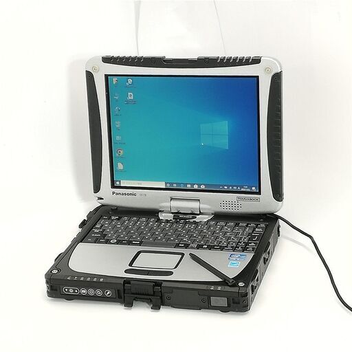 保証付 高速SSD 10.1型 ノートPC Panasonic タフブック CF-19AW1ADS 中古美品 Core i5 4GB 無線 Bluetooth Win10 Office