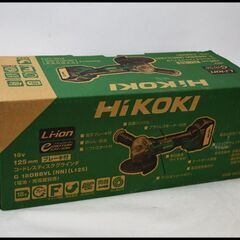 未使用 HiKOKI 18V G18DBBVL (L125) NN 125mm ディスクグラインダ 本体のみ (旧日立工機)