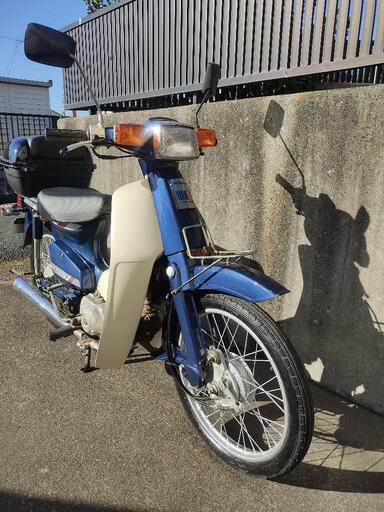 ホンダ スーパーカブ50カスタム 紺 6月27日発売】ホンダ スーパー