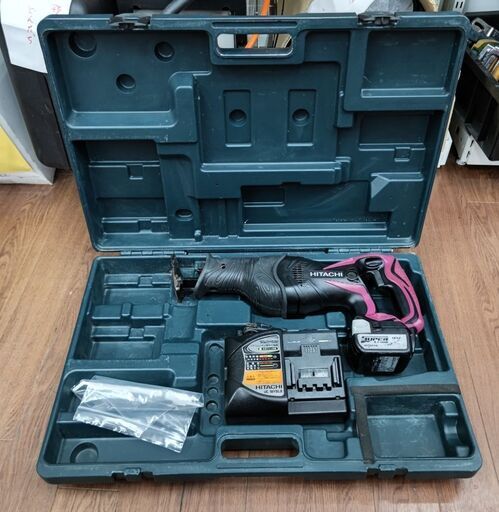 【ハンズクラフト安佐北店】日立　セーバーソー　CR14DSL　バッテリ＆充電器付き