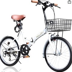 新品同様折りたたみ自転車