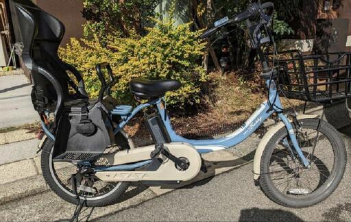 在庫あり】ヤマハ 電動自転車 PAS Babby un パウダーブルー 子乗せ