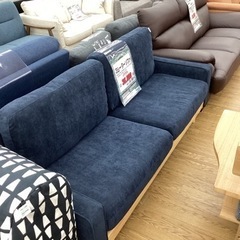 KK-82【新入荷　アウトレット】3シーターソファ　ネイビー