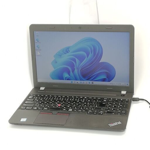 保証付 即使用可能 15.6型 ノートパソコン Lenovo E560 中古動作良品 第6世代 Core i3 4GB 無線 Bluetooth カメラ Windows11 Office