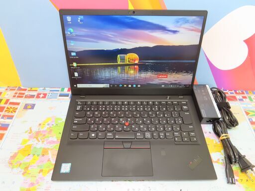 JC10127 レノボ Thinkpad X1 Carbon i7+16GB 美品 office2019