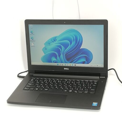 保証付 高速SSD Wi-Fi有 ノートパソコン DELL Latitude 3460 中古美品 第5世代 Core i3 4GB 無線 Bluetooth カメラ Windows11 Office