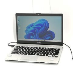 日本製 高速SSD ノートパソコン 富士通 S937/R 中古良品 第7世代 Core i5 8GB DVDRW 無線 Bluetooth カメラ Windows11 Office 日本製 高速SSD ノートパソコン 富士通 S937/R 中古良品 第7世代 Core i5