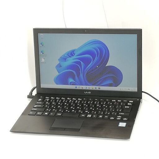 保証付 高速SSD 13.3型 ノートパソコン SONY VJPB11C11N 中古良品 第6世代 Core i5 8GB 無線 Bluetooth Webカメラ Windows11 Office