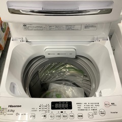 全自動洗濯機　hisense ご紹介いたします！