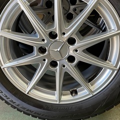 ベンツ　Aクラス　W176 室内保管　スタッドレスタイヤ