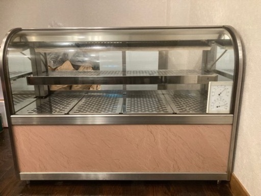 大穂製作所対面冷蔵ショーケース　OHGU-1200 幅1,200×奥行500×高さ900mm 厨房機器　飲食店舗用