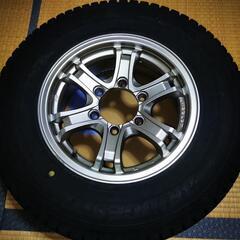 ブリザック スタッドレスタイヤ 195/80R15 107/105L LT４本ホイル付 