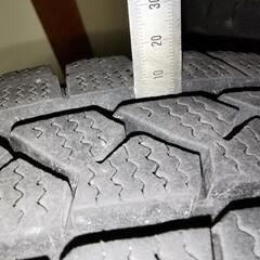 ブリザック スタッドレスタイヤ 195/80R15 107/105L LT４本ホイル付 