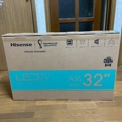 32型液晶テレビHisense 32A35G 新品未開封品！