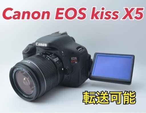 S数約2530回●スマホ転送●初心者向け●キャノン EOS kiss X5 1ヶ月動作補償あり！ 安心のゆうパック代引き発送！ 送料、代引き手数料無料！