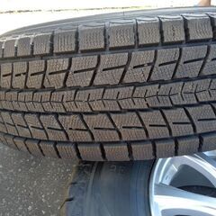 【使用は１シーズンのみ！】ダンロップ　スタッドレスタイヤ＆ホイールセット