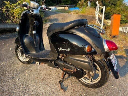 豊田市　YAMAHA Vino　SA26J　黒　220930