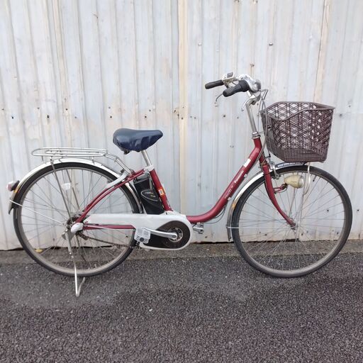 R4164【年末限定☆大阪府内配達料金1000円】電動アシスト自転車 2009年 パナソニック ViVi SS 充電器 バッテリー 鍵1本付き 電動自転車 R4164【年末限定☆大阪府内配達料金1000円】電動アシスト自転車 2009年