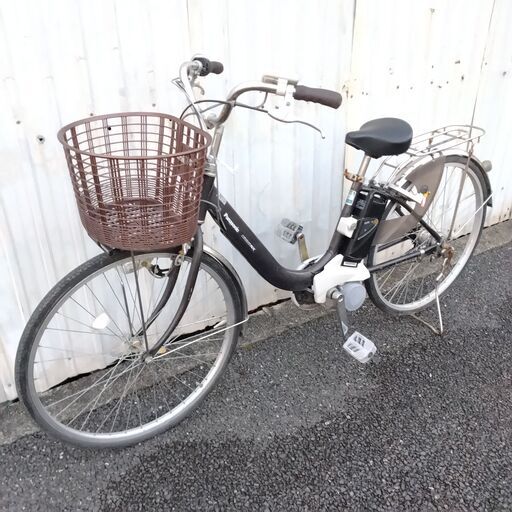 【11月限定3000円引き】R4165 電動アシスト自転車 2013年 パナソニック ViVi NX 充電器 バッテリー 鍵1本付き 電動自転車