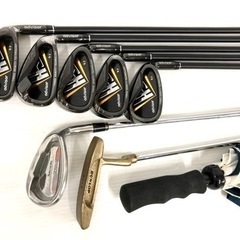 値下げ！◆ TaylorMade ドライバー／Daiwa advisor x7 アイアン 他◆ゴルフクラブ 11本セット＋ TourStageバッグ付き