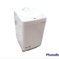 シャープ　全自動電気洗濯機　2019年製　ES-GE6C-W