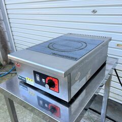 ★　マルゼン　業務用　IHコンロ　１口　3Kw　清掃メンテ済　★