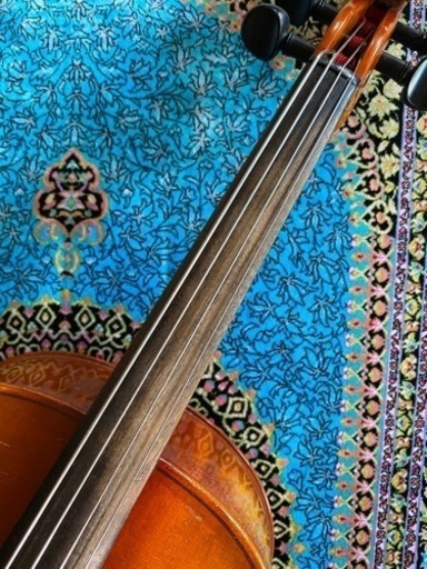 チェロ　SUZUKI 1/4  分数楽器　2002年製　ソフトケース　弓付き チェロ SUZUKI 1/4 分数楽器 2002年製 ソフトケース 弓付き