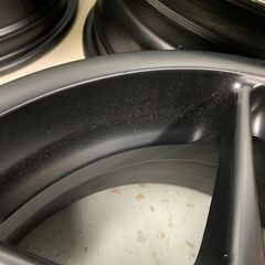 売約済　レーシングダイナミクス★16×7J　5H120　＋47　マットブラック　BMW　E87/E36/E46/Z3/Z4