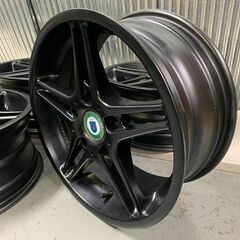 売約済　レーシングダイナミクス★16×7J　5H120　＋47　マットブラック　BMW　E87/E36/E46/Z3/Z4