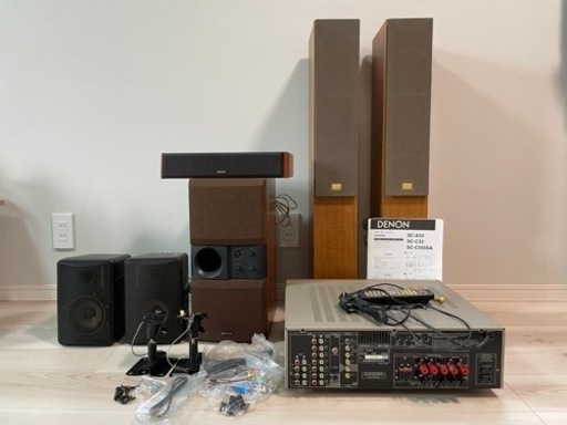 DENON KENWOOD 5.1ch サウンドフルセット | camaracristaispaulista.sp