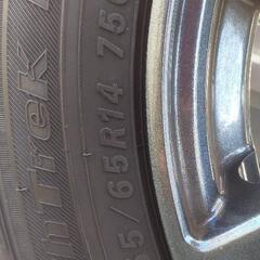 冬用スタッドレスタイヤ ホイール付き14インチ