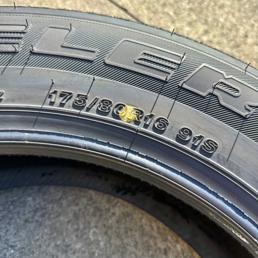 タイヤ・ジムニー新車外し 175⁄80R16 91S 4本セット・ご成約・タイヤ道 4