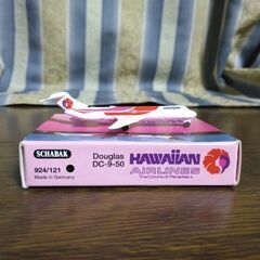 【ネット決済・配送可】schabak1/600ハワイアン航空DC－9