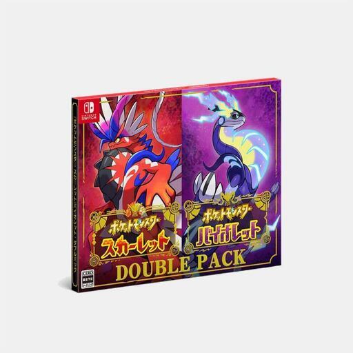 特典付き【新品・未開封】『ポケットモンスター スカーレット・バイオレット』ダブルパック\n