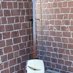 和楽器 三味線 地唄三絃 紅木 金細 子持ち綾杉