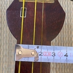 和楽器 三味線 地唄三絃 紅木 金細 子持ち綾杉
