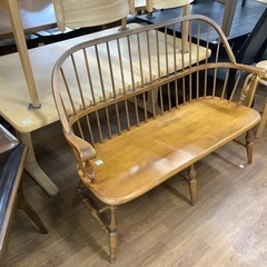 ETHAN ALLEN ベンチ ナチュラル 売場展開中！！！
